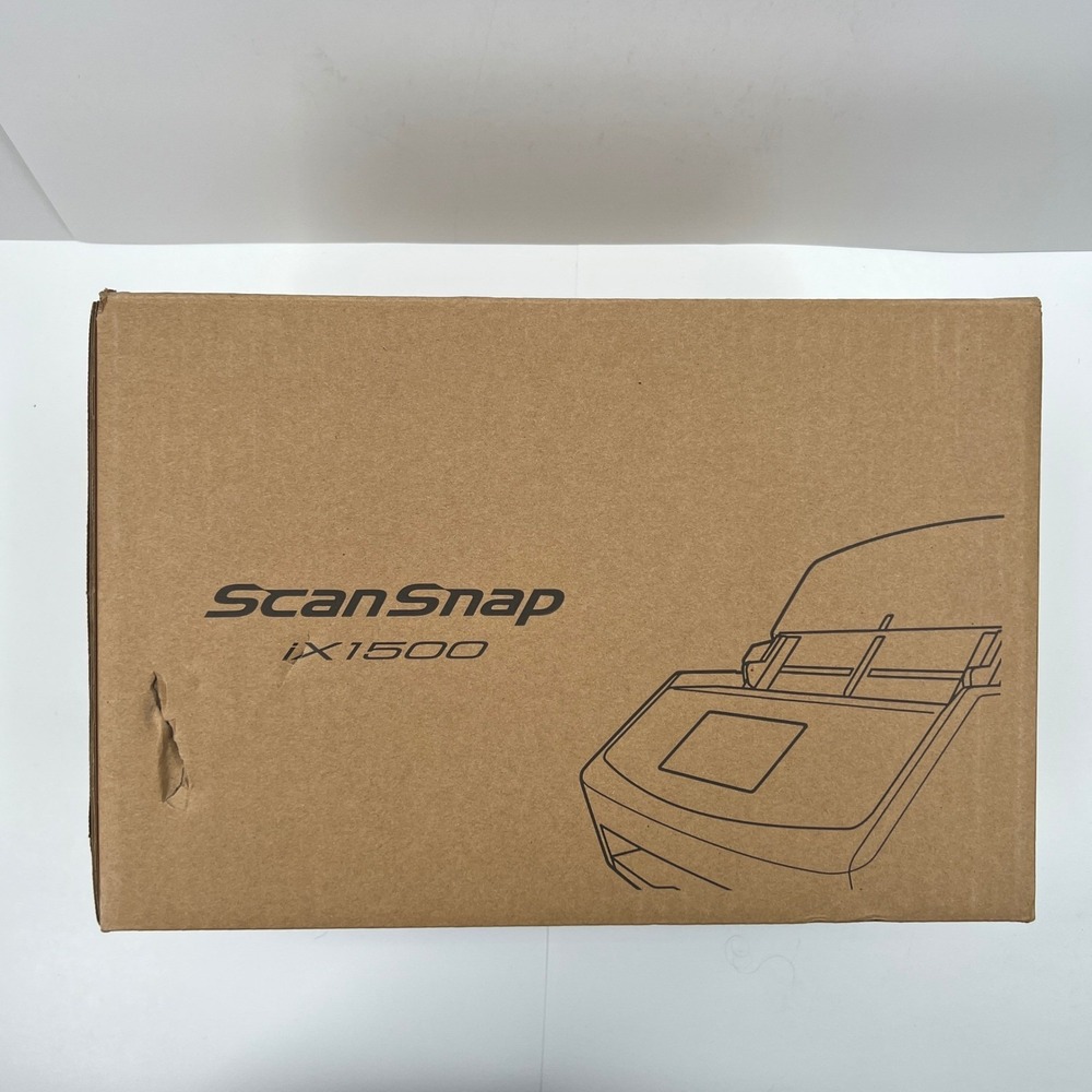 NEW Fujitsu ScanSnap iX1500 Document Scanner White Wireless Office Desktop